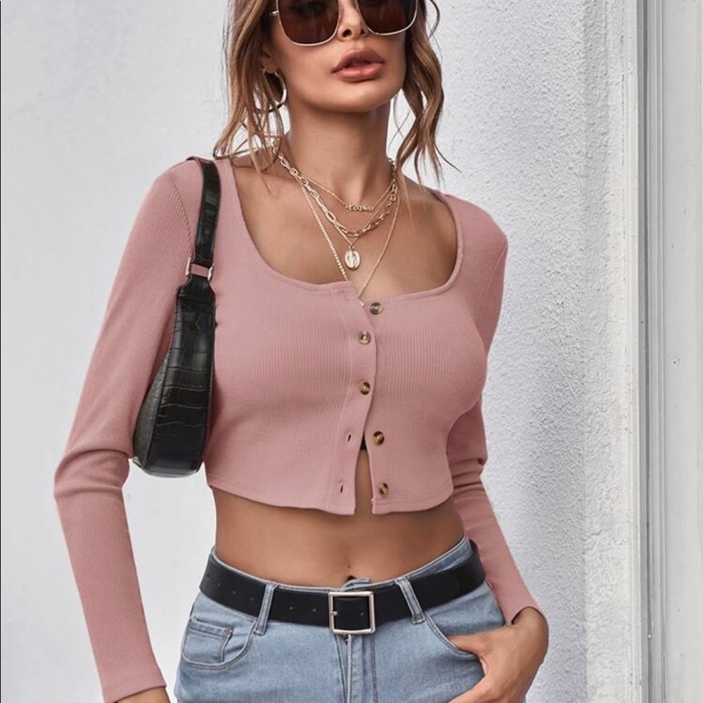 Cropped Cardigan